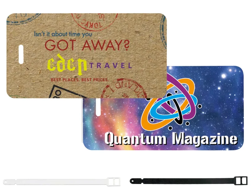 Custom Full Color Luggage Tag — view 3