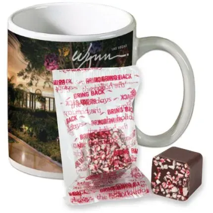 Full Color Mug with Hot Cocoa Cube