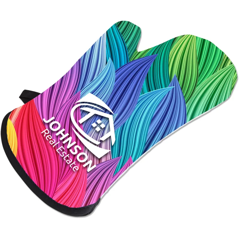 Full Color Neoprene Oven Mitt — view 7