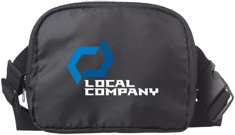 Full-Color Personalized Fanny Pack - Gray, Khaki, Navy Blue & Sage — view 3