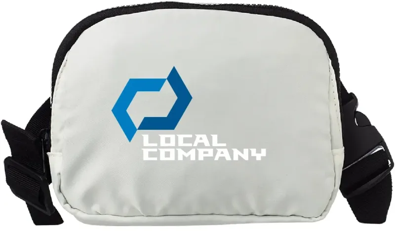 Full-Color Personalized Fanny Pack - Gray, Khaki, Navy Blue & Sage — view 4