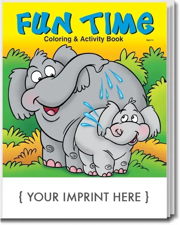 Fun Time Coloring & Activity Book