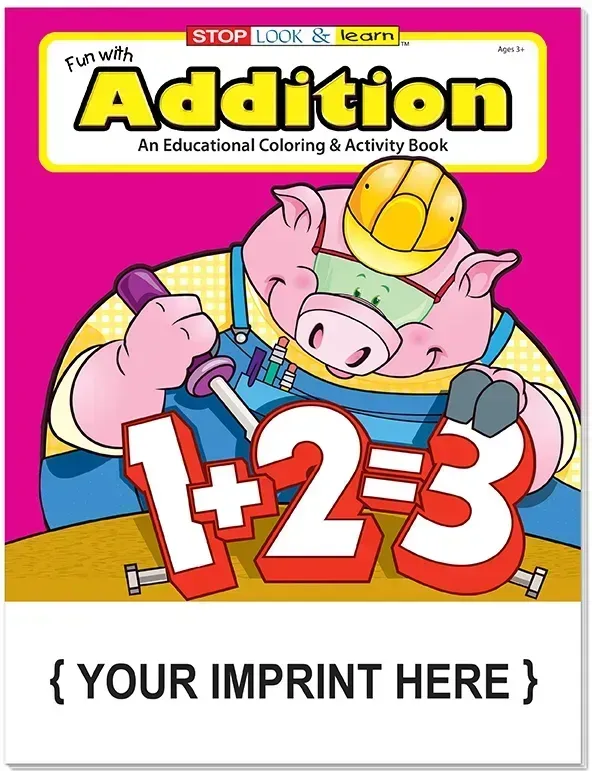 Fun With Addition Coloring & Activity Book
