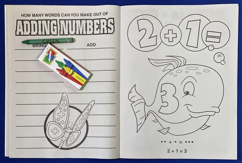 Fun With Addition Coloring & Activity Book — view 3