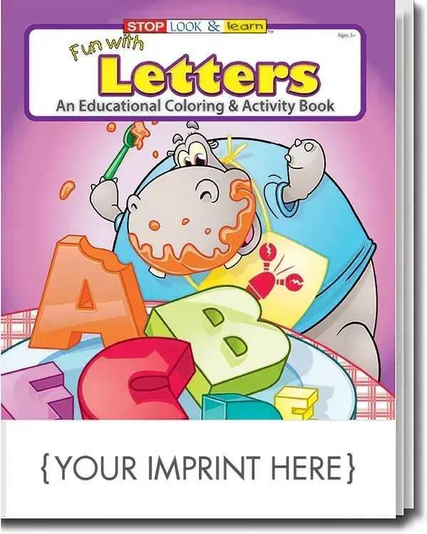 Fun with Letters Coloring & Activity Book