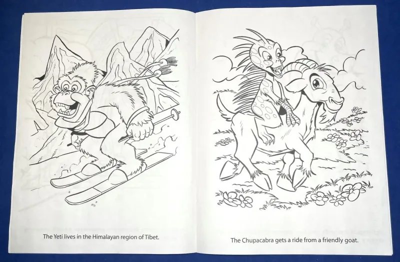 Fun with Monsters Coloring and Activity Book β view 1