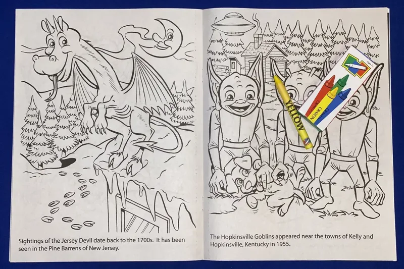 Fun with Monsters Coloring and Activity Book — view 3