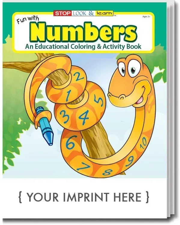Fun with Numbers Coloring & Activity Book