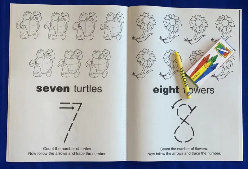 Fun with Numbers Coloring & Activity Book — view 3