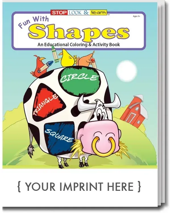 Fun With Shapes Coloring Book Fun Pack