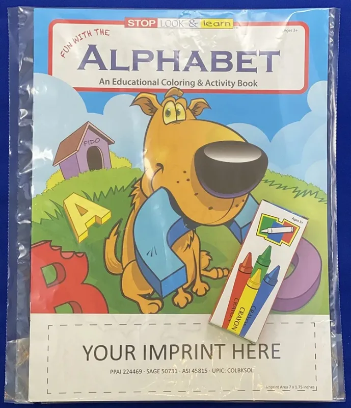 Fun with The Alphabet Coloring & Activity Book — view 3