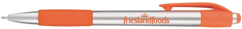 Custom Fusion Silver Gripper Pen — view 2