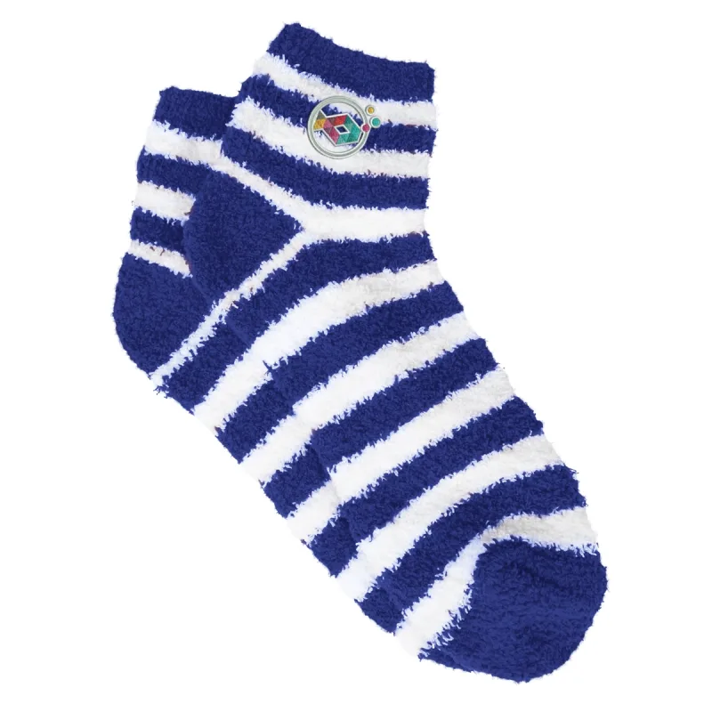 Customized Fuzzy Stripe Socks — view 4