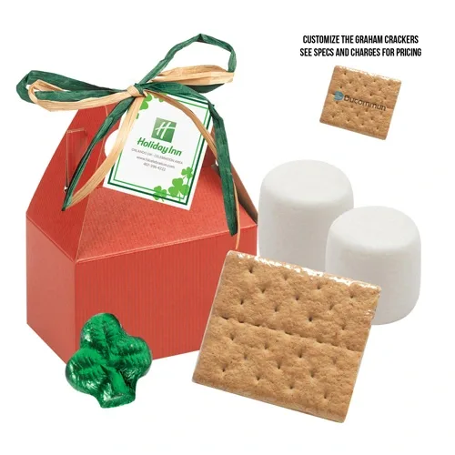 Gable Box S'mores Kit for St. Patrick's Day — view 5
