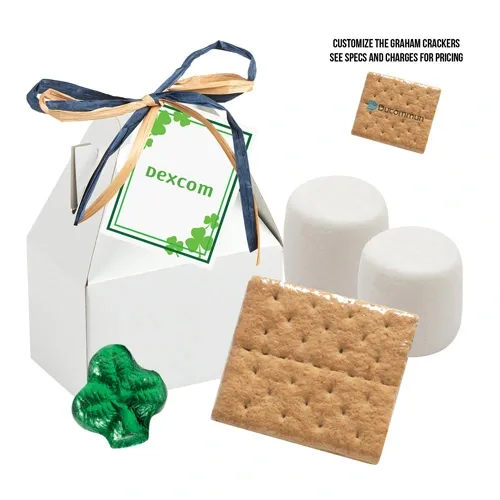 Gable Box S'mores Kit for St. Patrick's Day — view 6