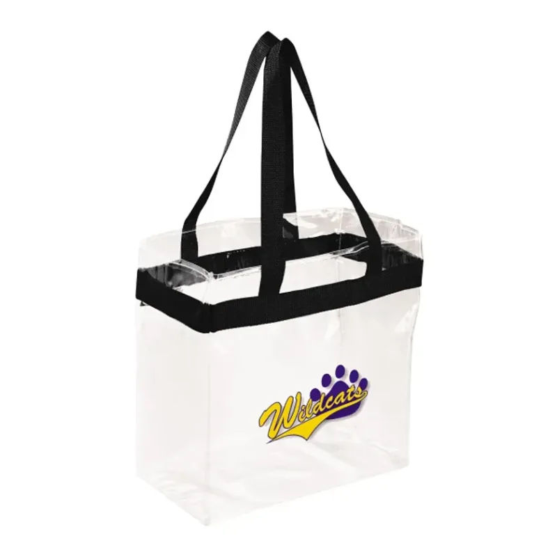 Customized Clear Stadium Tote - Game Day Edition — view 5