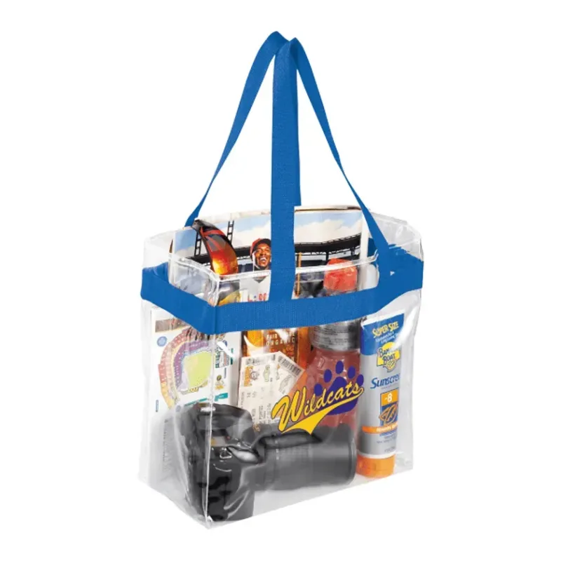 Customized Clear Stadium Tote - Game Day Edition — view 6