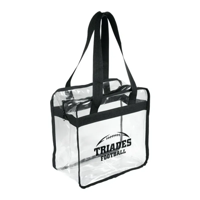 Game Day Clear Zippered Safety Tote — view 4