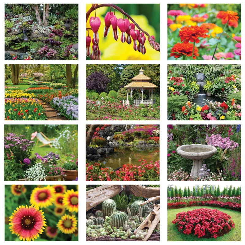 Gardens Wall Calendar: 2025 Spiral Bound — view 3
