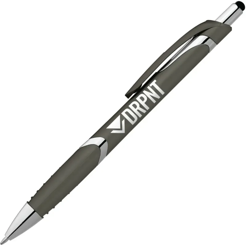 Personalized Gemini Softy Pen with Stylus — view 3