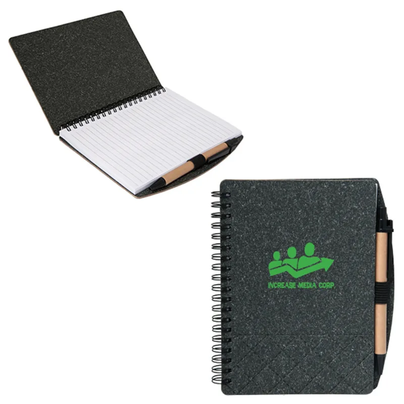Geneva Cardboard Spiral Notebook — view 3
