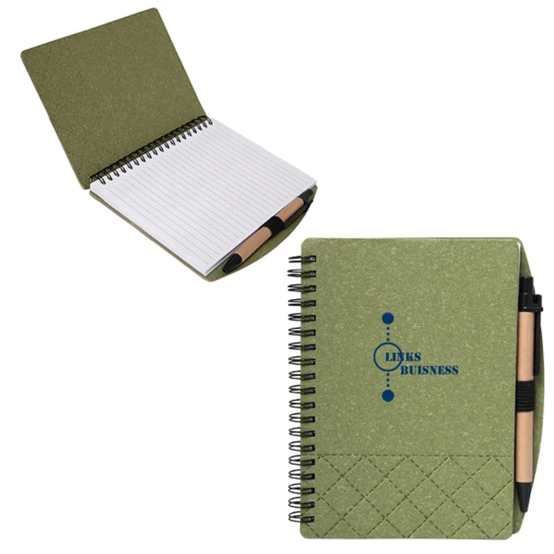 Geneva Cardboard Spiral Notebook — view 5