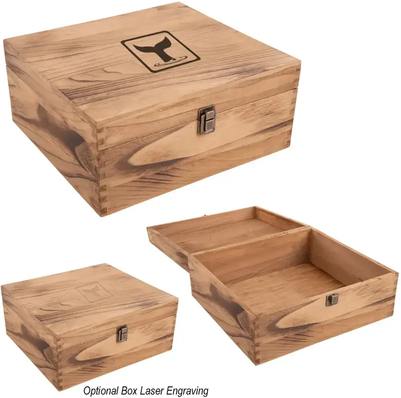 Logo Genuine Wood Gift Box