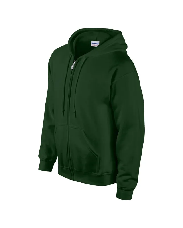 Gildan Adult Heavy Blend Full-Zip Hooded Sweatshirt — view 16