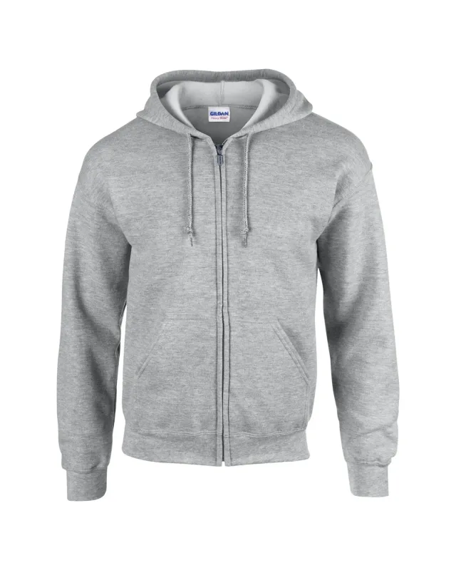 Gildan Adult Heavy Blend Full-Zip Hooded Sweatshirt — view 22