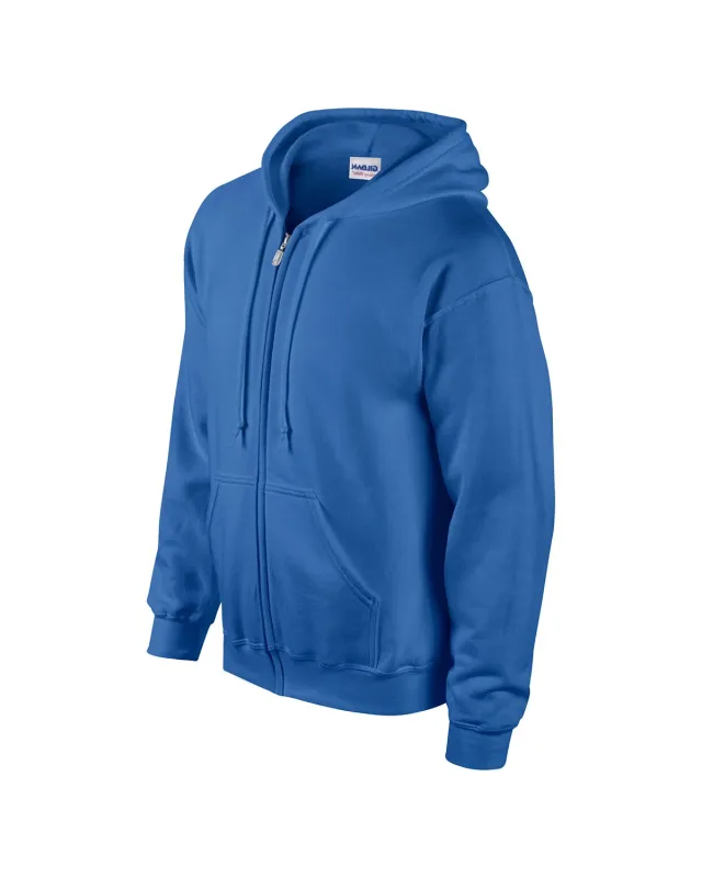 Gildan Adult Heavy Blend Full-Zip Hooded Sweatshirt — view 45