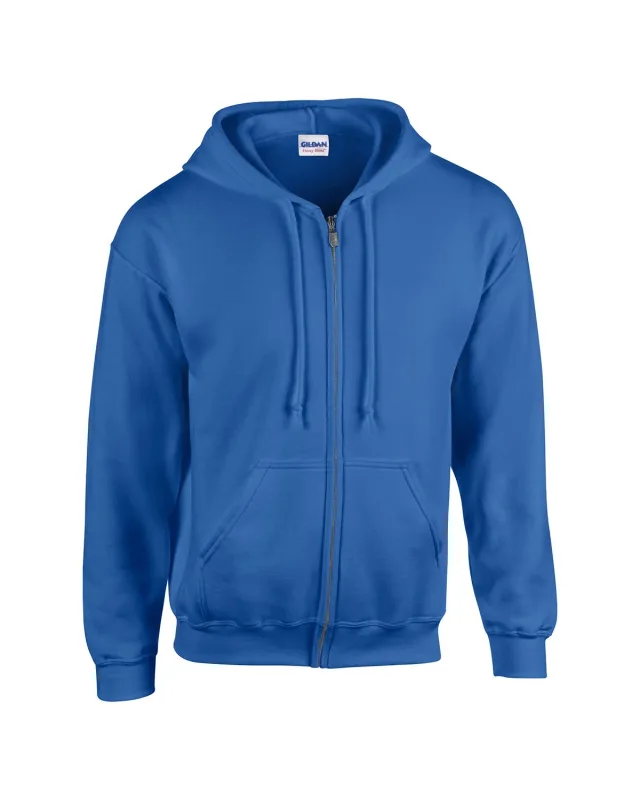 Gildan Adult Heavy Blend Full-Zip Hooded Sweatshirt — view 46