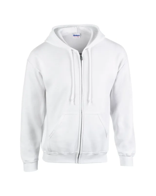 Gildan Adult Heavy Blend Full-Zip Hooded Sweatshirt — view 5