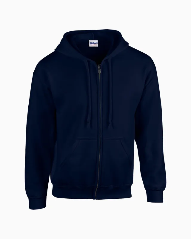 Gildan Adult Heavy Blend Full-Zip Hooded Sweatshirt — view 52