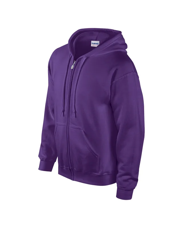 Gildan Adult Heavy Blend Full-Zip Hooded Sweatshirt — view 57