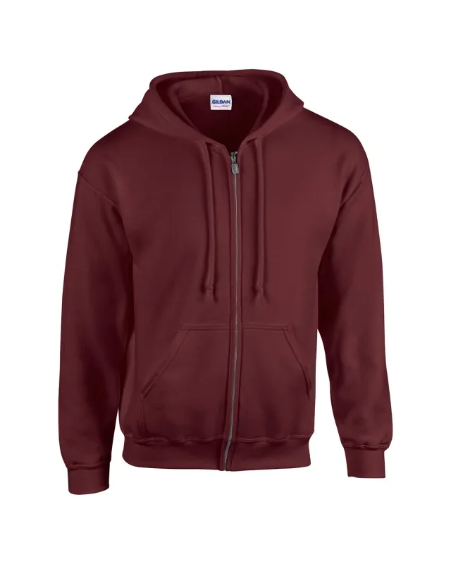 Gildan Adult Heavy Blend Full-Zip Hooded Sweatshirt — view 64