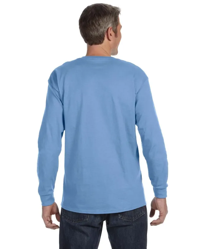 Gildan Adult Heavy Cotton Long-Sleeve T-Shirt — view 101