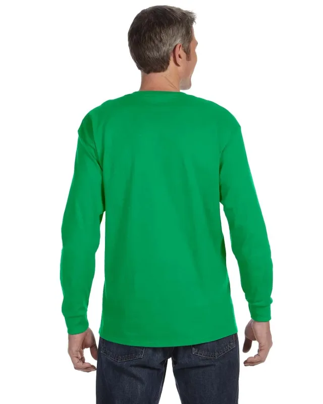 Gildan Adult Heavy Cotton Long-Sleeve T-Shirt — view 107