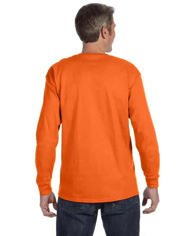 Gildan Adult Heavy Cotton Long-Sleeve T-Shirt — view 113