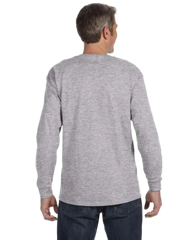 Gildan Adult Heavy Cotton Long-Sleeve T-Shirt — view 116