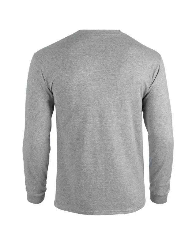Gildan Adult Heavy Cotton Long-Sleeve T-Shirt — view 118