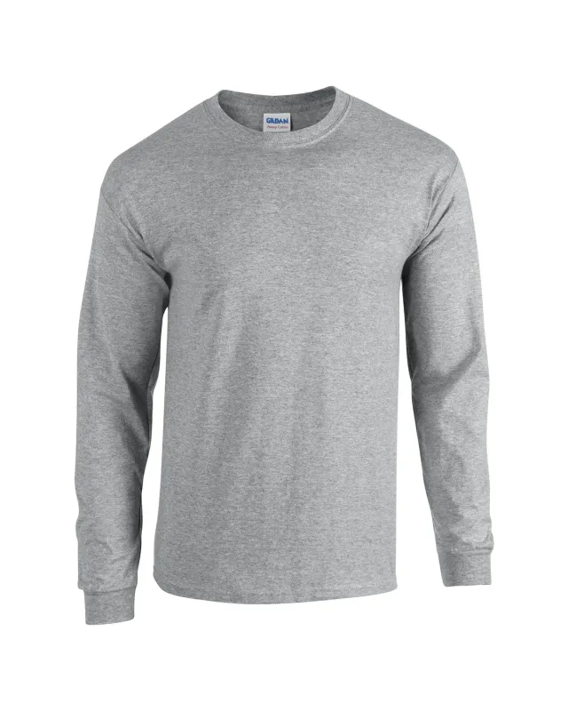 Gildan Adult Heavy Cotton Long-Sleeve T-Shirt — view 120