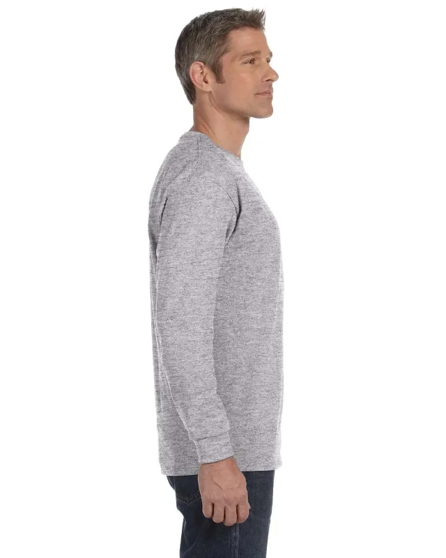 Gildan Adult Heavy Cotton Long-Sleeve T-Shirt — view 121