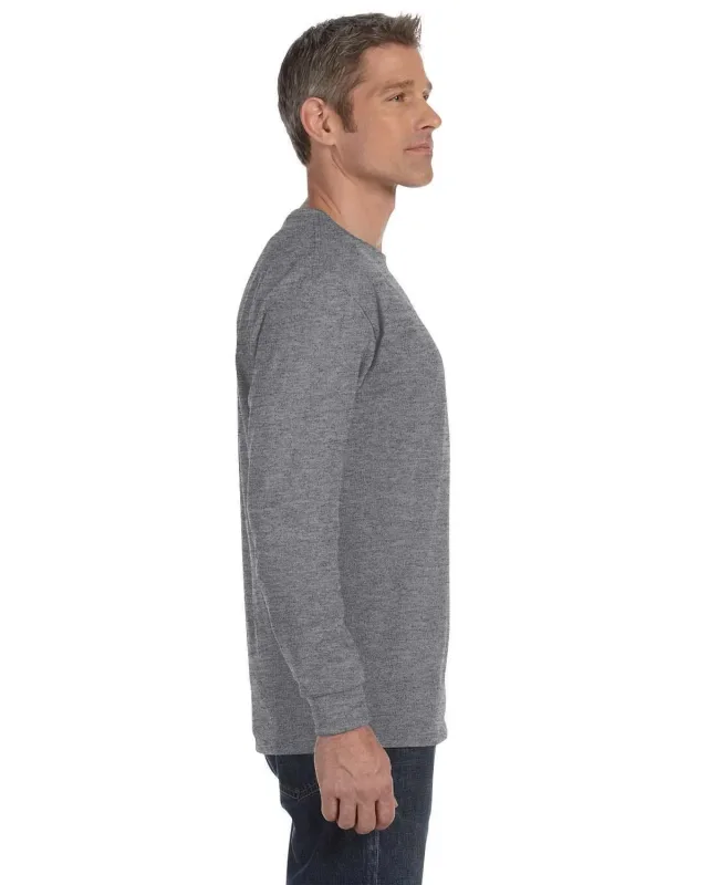 Gildan Adult Heavy Cotton Long-Sleeve T-Shirt — view 124