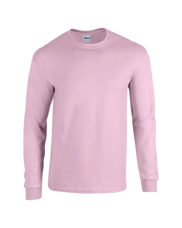 Gildan Adult Heavy Cotton Long-Sleeve T-Shirt — view 13