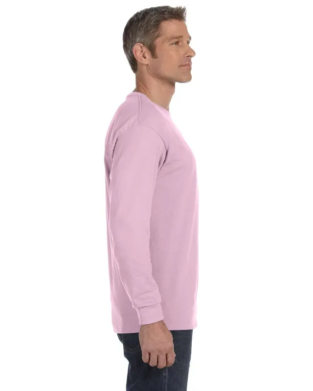 Gildan Adult Heavy Cotton Long-Sleeve T-Shirt — view 14