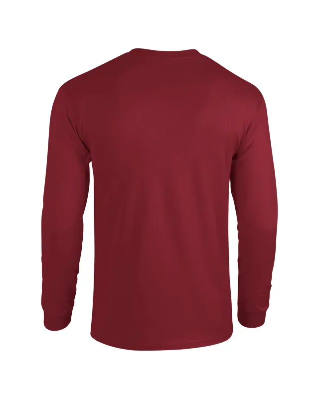 Gildan Adult Heavy Cotton Long-Sleeve T-Shirt — view 17