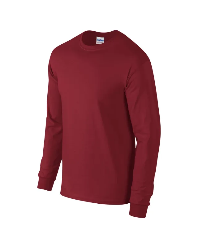 Gildan Adult Heavy Cotton Long-Sleeve T-Shirt — view 18