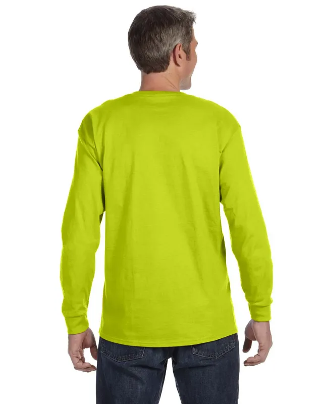 Gildan Adult Heavy Cotton Long-Sleeve T-Shirt — view 21