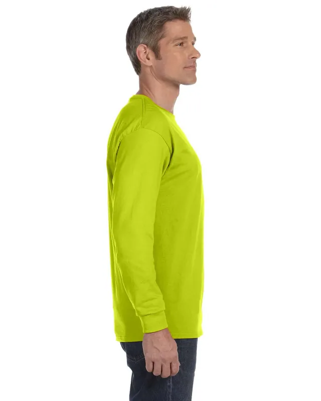 Gildan Adult Heavy Cotton Long-Sleeve T-Shirt — view 23