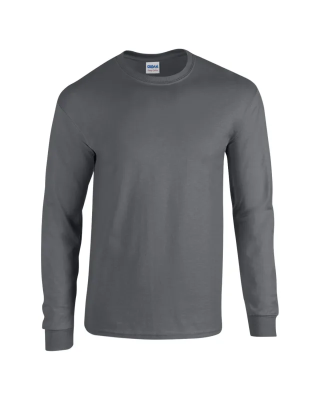 Gildan Adult Heavy Cotton Long-Sleeve T-Shirt — view 26